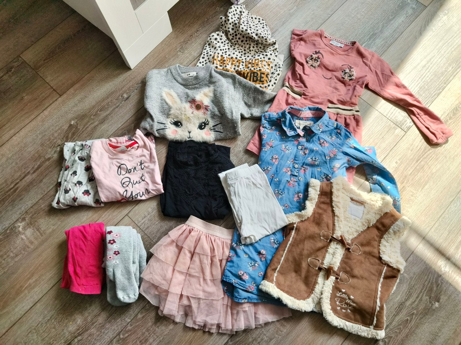 Kledingpakket meisjeskleding 12stuks maat 110 zgan, Ophalen of Verzenden, Nieuw, Maat 110