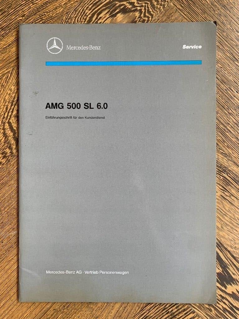 Werkplaatshandboek Mercedes-Benz AMG 500 SL 6.0 R129 1991, Zo goed als nieuw, Mercedes-Benz, Mercedes, Ophalen of Verzenden