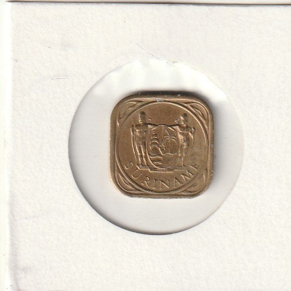 Suriname munten 5 cent 1972, Ophalen of Verzenden, Gebruikt