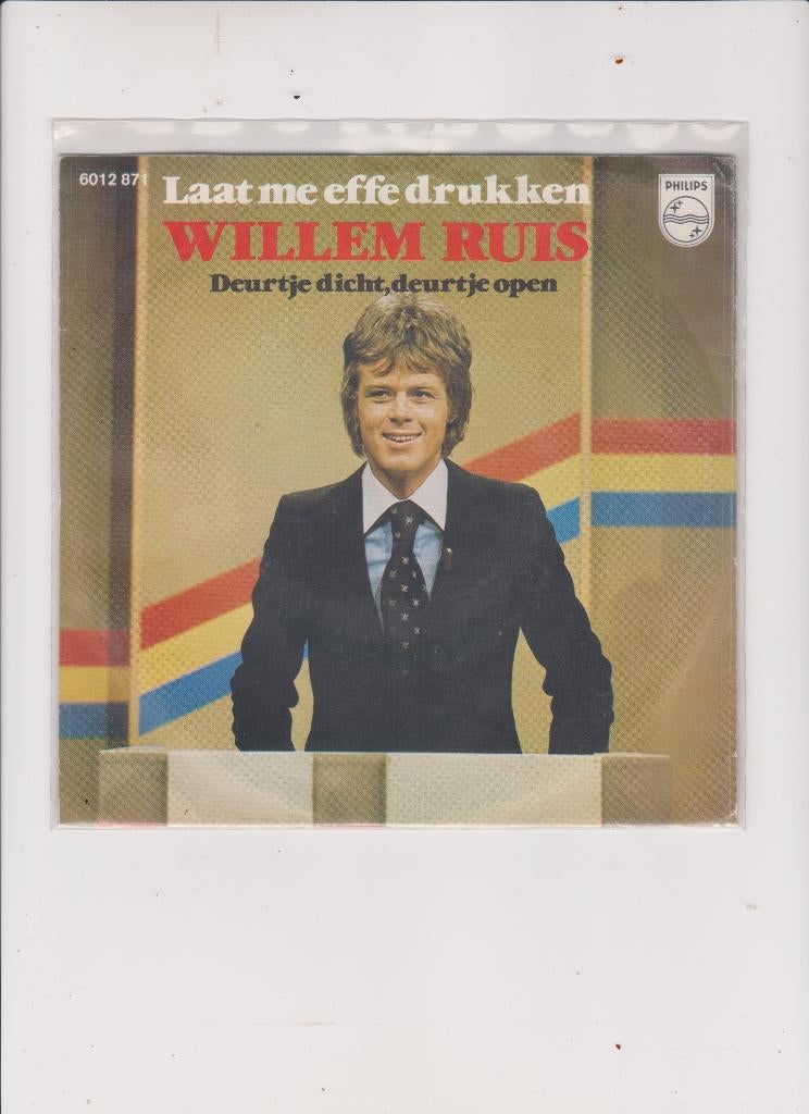 willem ruis, Ophalen of Verzenden, Gebruikt, 7 inch, Levenslied of Smartlap