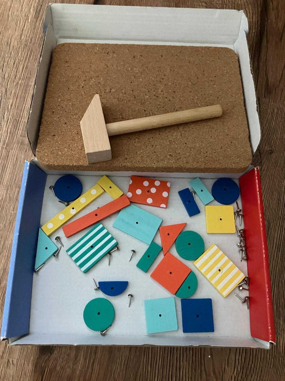Twee Houten hamertje tik spellen: van HEMA en SES Creative, Kinderen en Baby's, Speelgoed | Educatief en Creatief, Ophalen, Gebruikt