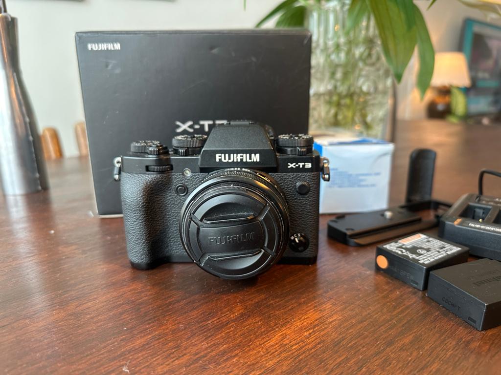 Fujifilm xt3 body + lens en extra’s, Compact, Ophalen of Verzenden, Zo goed als nieuw, Fuji