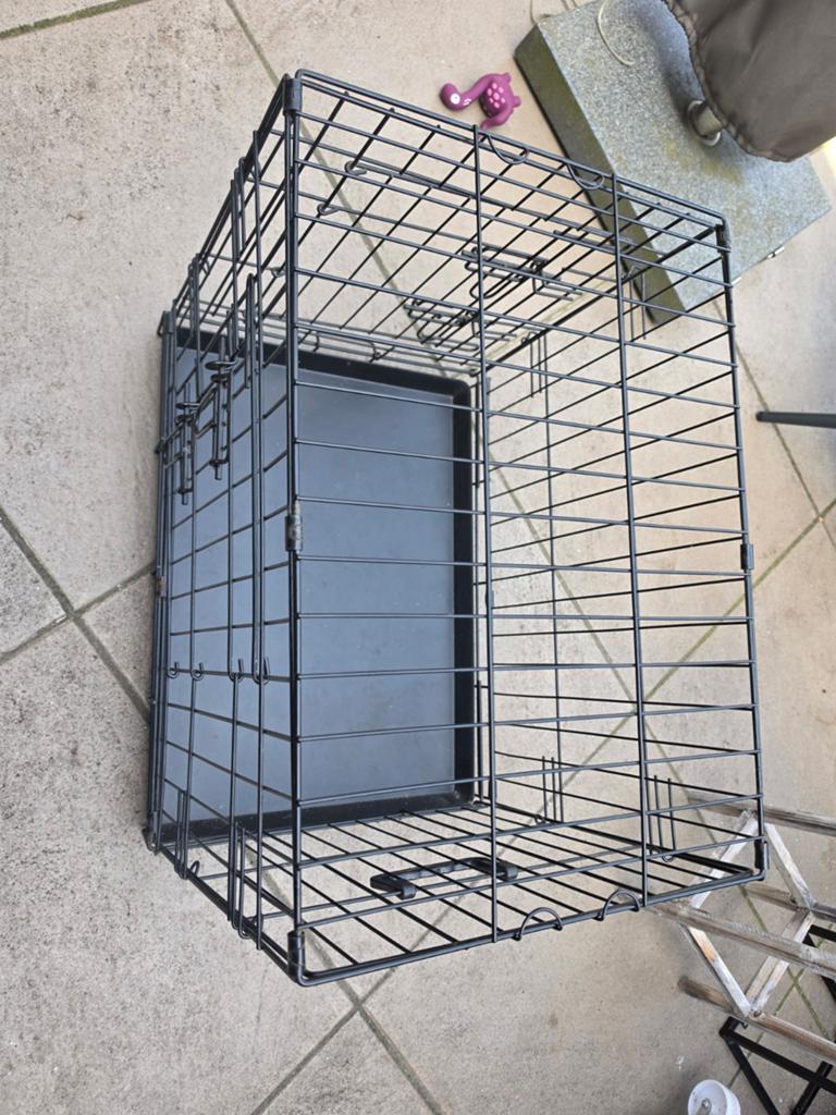 Middel grote hondenbench, Ophalen of Verzenden, Minder dan 65 cm