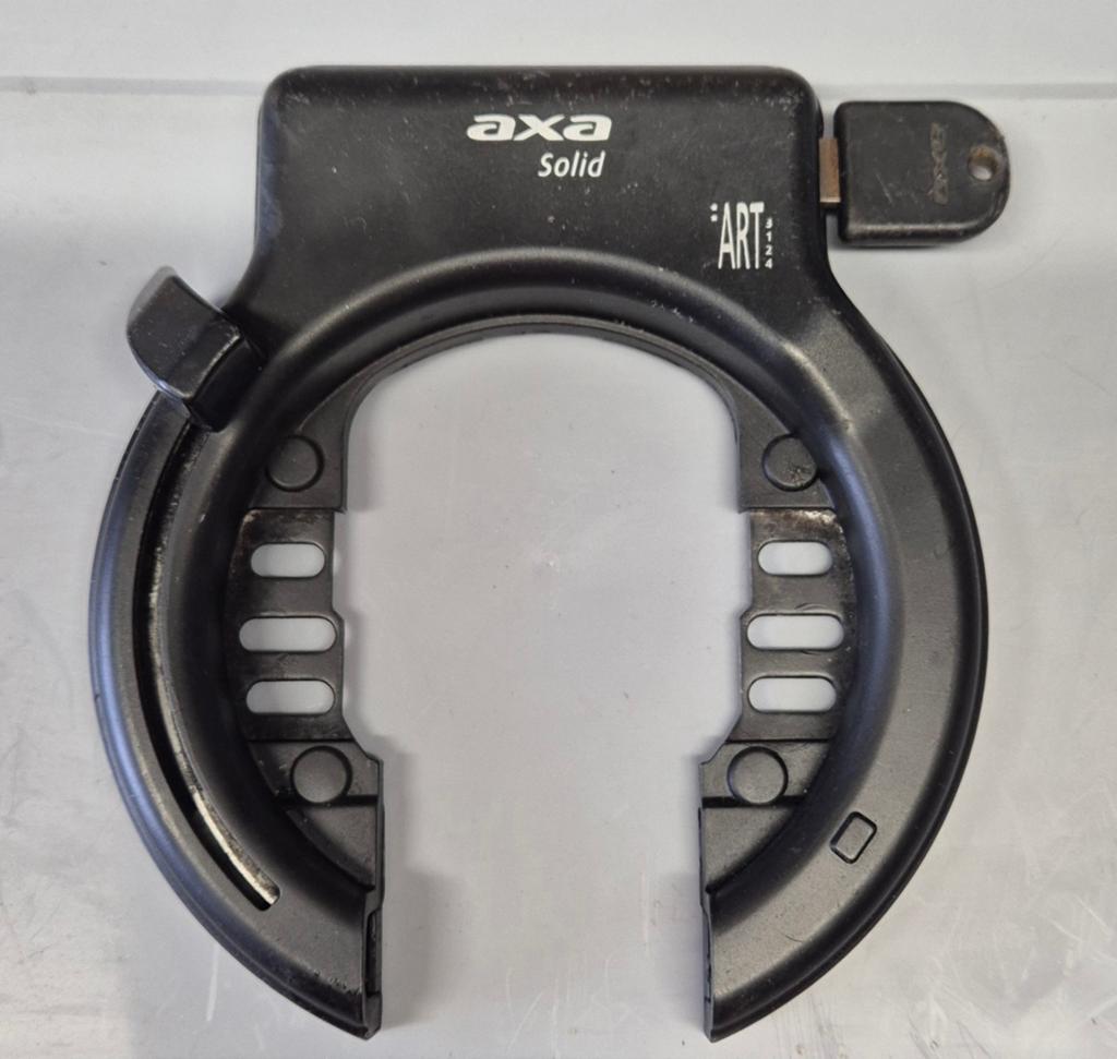 AXA SOLID **ART 3124, Fietsen en Brommers, Fietsaccessoires | Fietssloten, Ophalen of Verzenden, Ringslot