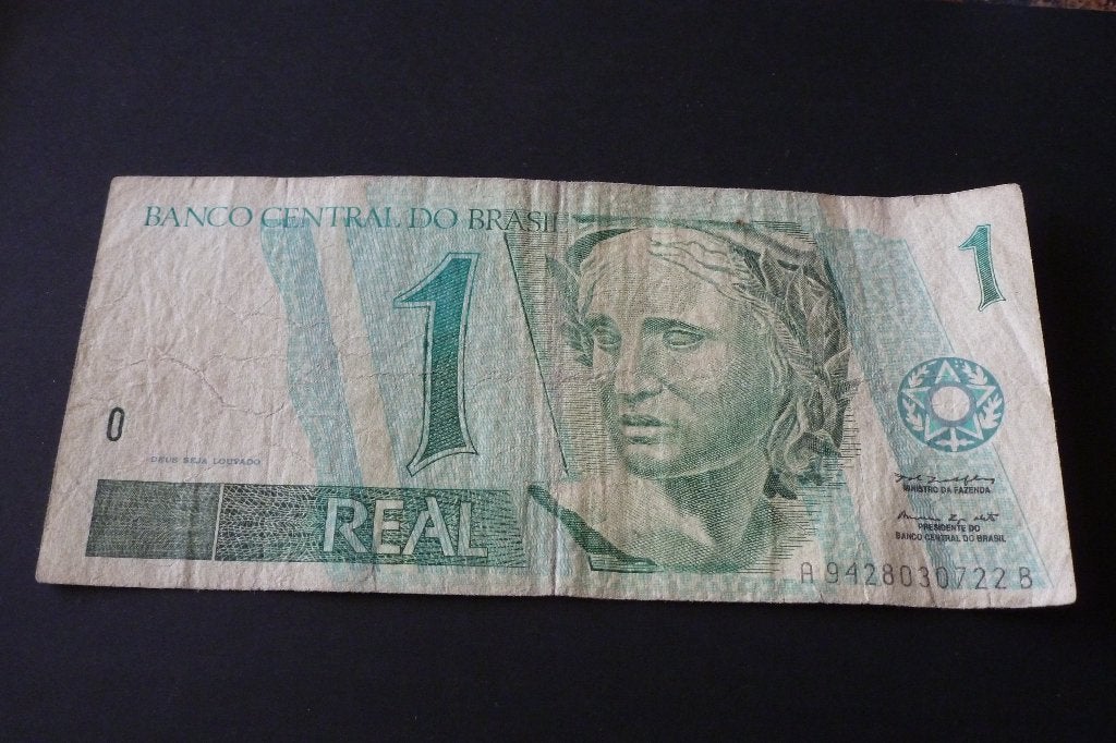Bankbiljet - Brazilie - 1 real 1994 (bc 10, Ophalen of Verzenden, Zuid-Amerika, Los biljet