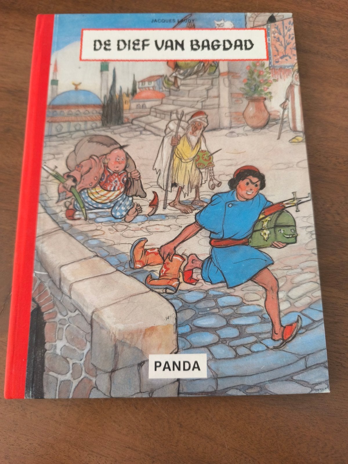 De Dief van Bagdad - Jacques Laudy - gesigneerd, Boeken, Eén stripboek, Ophalen of Verzenden, Gelezen, Jacques Laudy