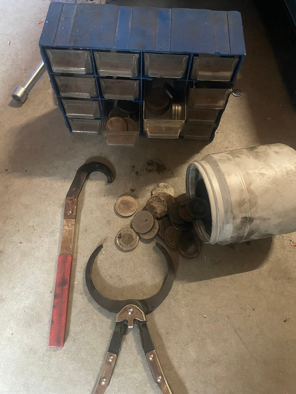 Klepstel gereedschap VAG volkswagen audi volvo, Auto diversen, Ophalen of Verzenden, Gebruikt
