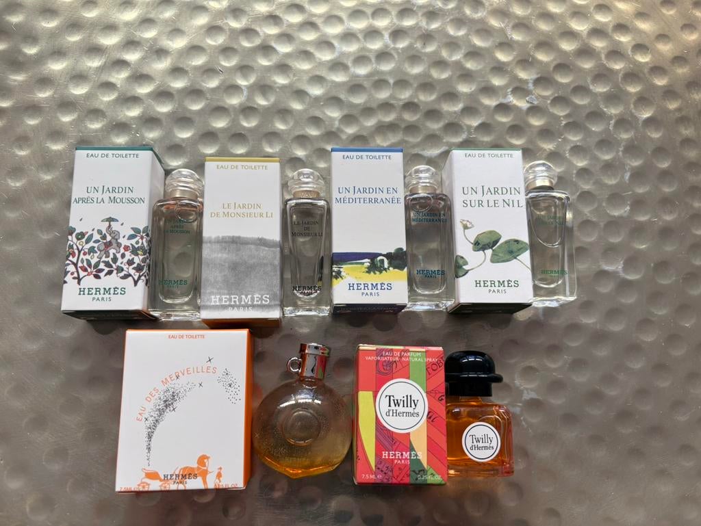 Mini parfums, Ophalen of Verzenden, Nieuw, Miniatuur, Gevuld