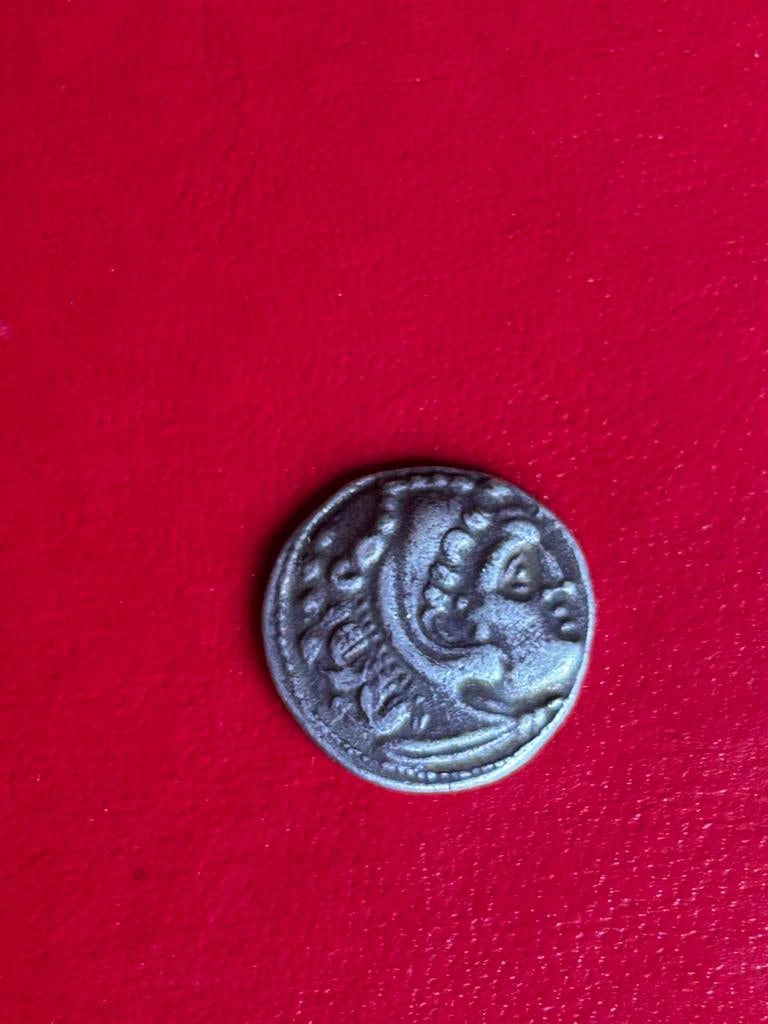 Zilveren Tetradrachme Alexander III 310-301 v.Chr Kolophon, Postzegels en Munten, Munten | Europa | Niet-Euromunten, Verzenden