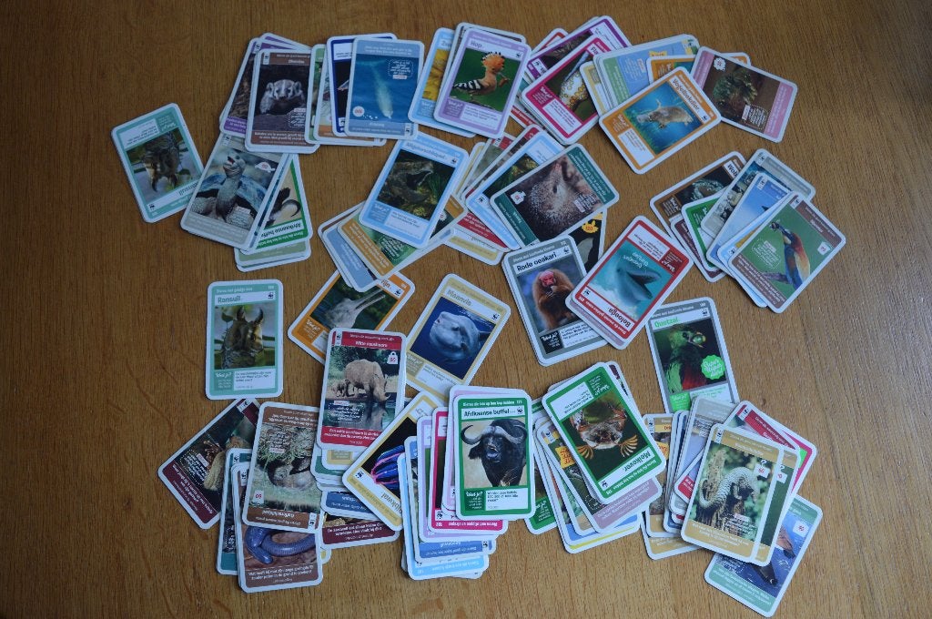 AH Superdieren dierenplaatjes 111 stuks, Verzamelen, Albert Heijn, Ophalen of Verzenden