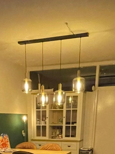 Hanglamp, Ophalen, Zo goed als nieuw, E27 (groot)