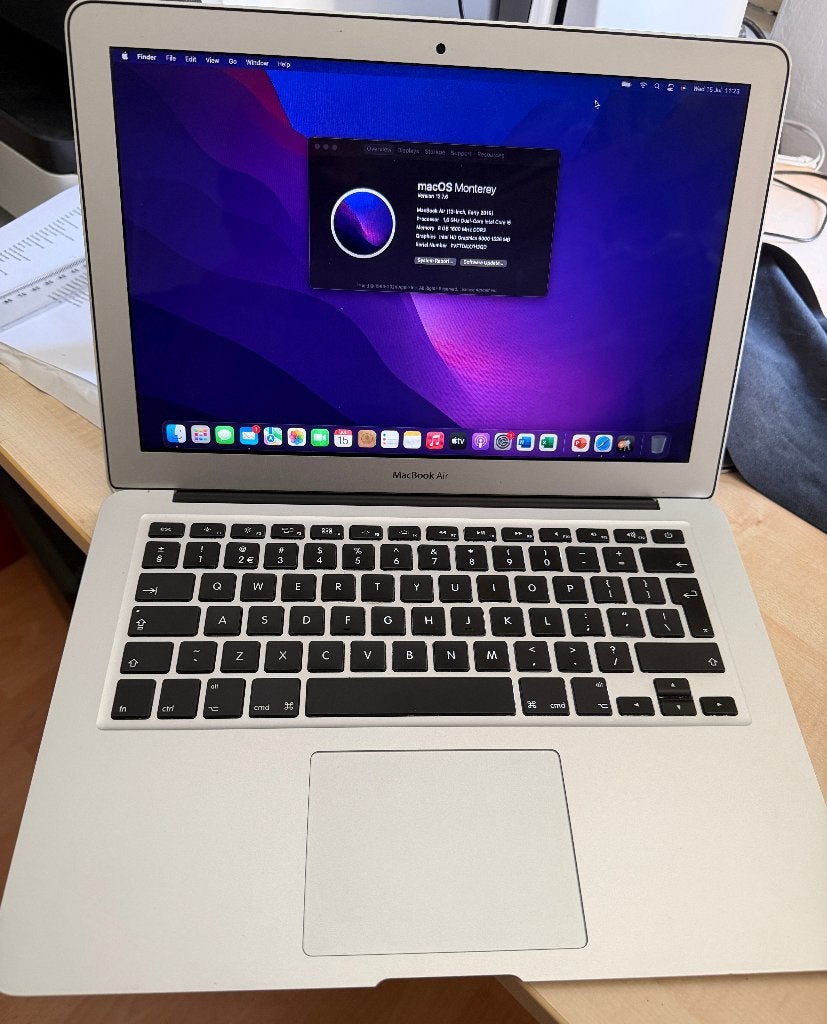Apple Macbook Air 13" early 2015 / Nieuwe batterij, Computers en Software, Apple Macbooks, Zo goed als nieuw, MacBook Air, 13 inch