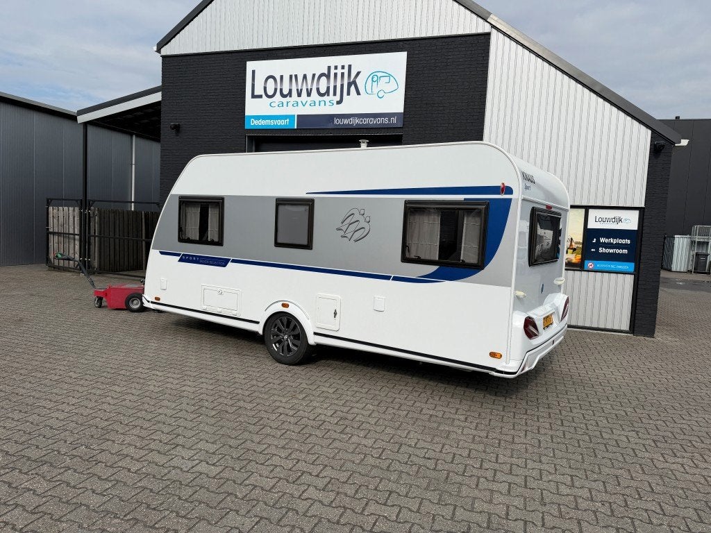 KNAUS Sport 460 EU ’19 (Mover, Enkele Bedden), Caravans en Kamperen, Caravans, Rondzit, Bedrijf, 6 tot 7 meter, Knaus