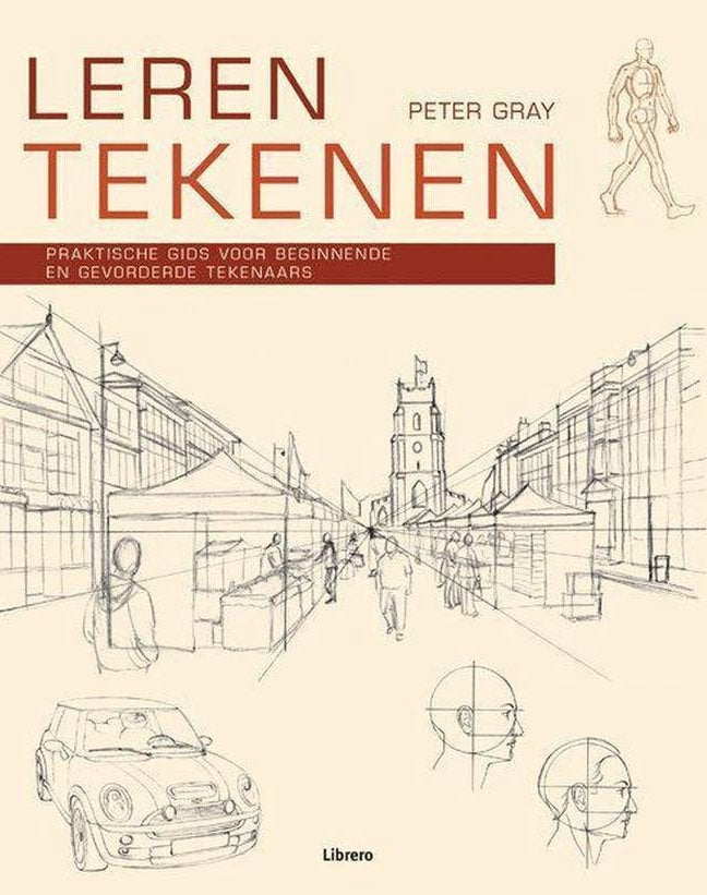 Leren Tekenen - Praktische Gids voor Beginners en Gevorderde, Ophalen of Verzenden, Gebruikt, Boek of Gids