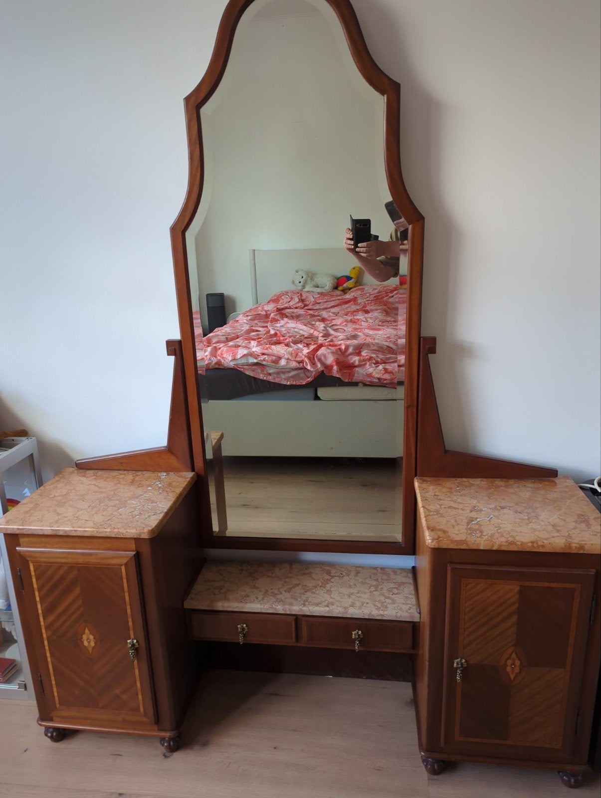 antiek dressoir art deco, Ophalen