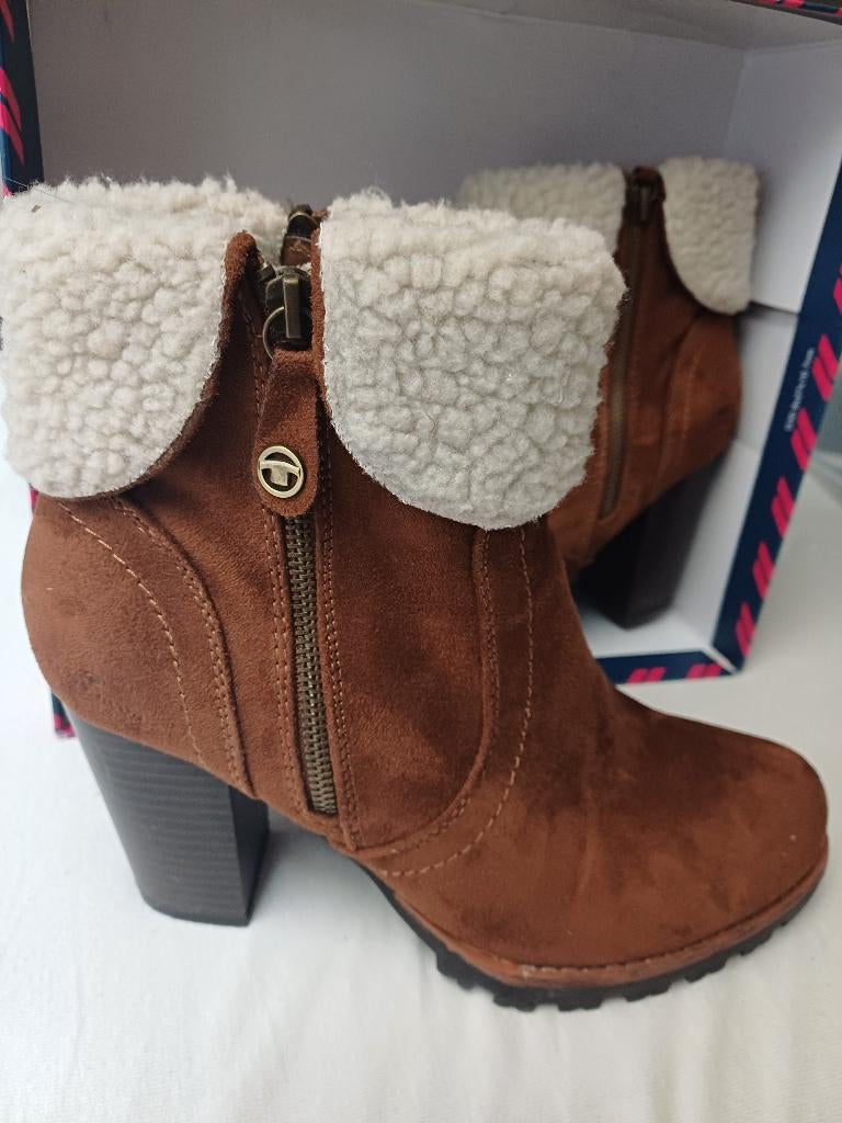 Schoenen maat 40, Schoenen met lage hakken, Zwart, Zo goed als nieuw, Tom Tailor