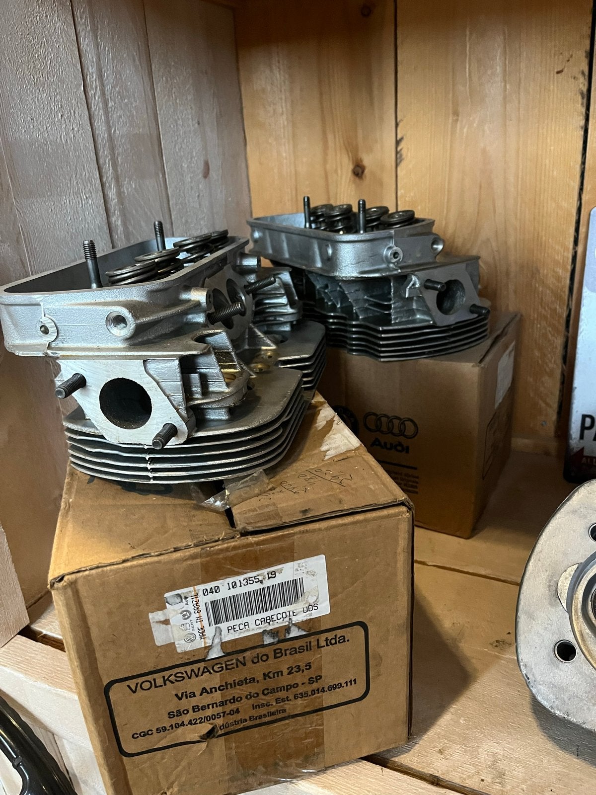 Nieuwe cilinderkoppen VW Kever 1600cc in doos, Ophalen of Verzenden, Nieuw, Volkswagen