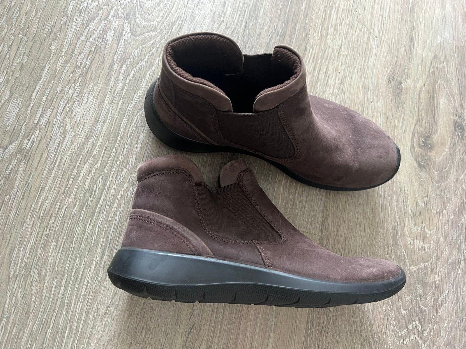 Ecco Enkellaarzen maat 37, Kleding | Dames, Schoenen, Ophalen of Verzenden, Zo goed als nieuw, Zwart