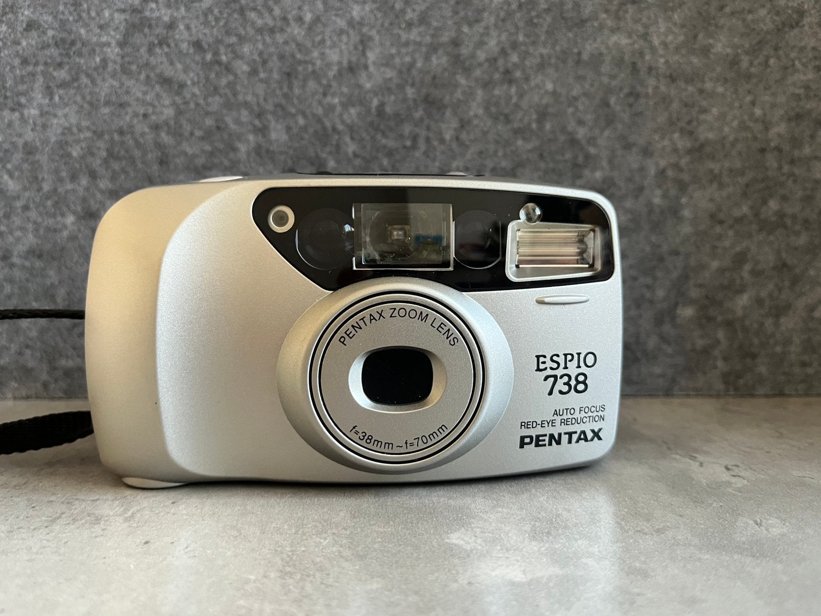 Pentax Espio 738, Audio, Tv en Foto, Fotocamera's Analoog, Zo goed als nieuw, Compact, Pentax, Ophalen of Verzenden