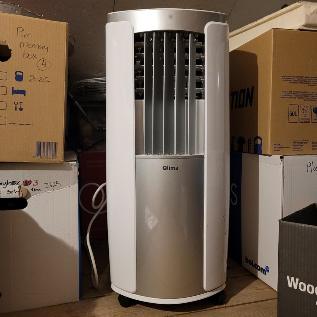 Mobiele Airconditioning Airco AC Qlima 9000btu, Ophalen, Timer, 3 snelheden of meer, Zo goed als nieuw