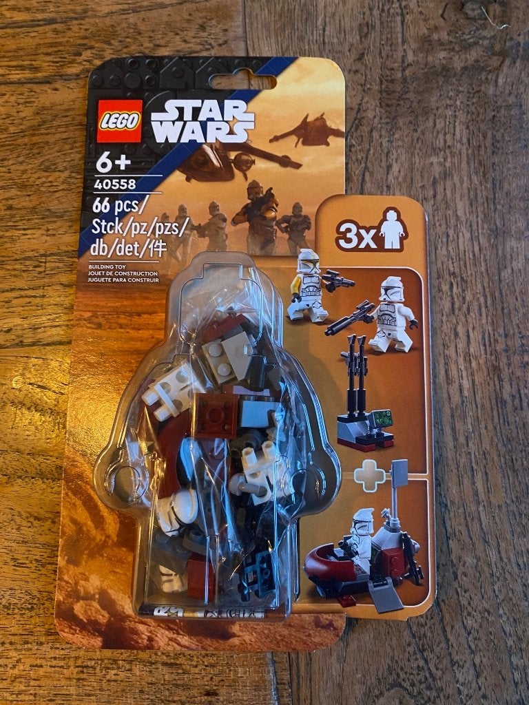 Lego Star Wars 40558 Clone Trooper Command Station nieuw, Star Wars, Lego, Nieuw, Ophalen of Verzenden