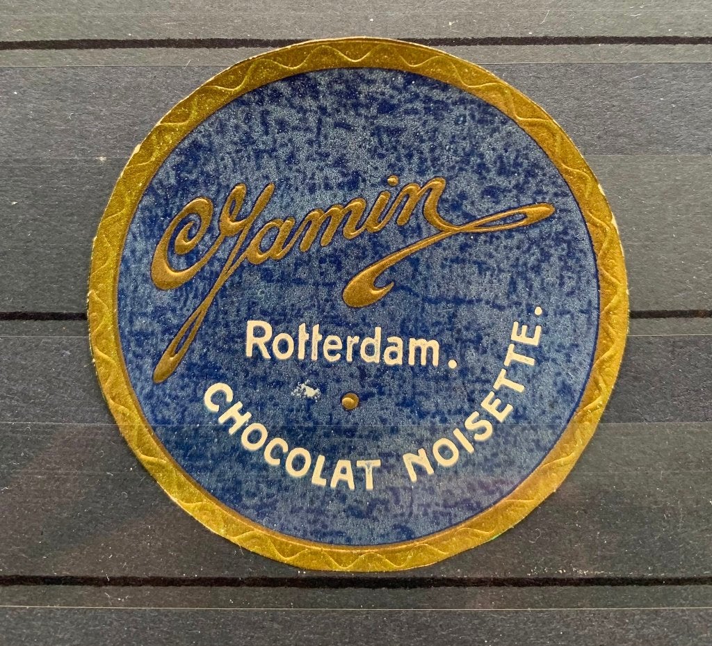 Sluitzegel R'dam Jamin, Verzenden, Na 1940, Gestempeld