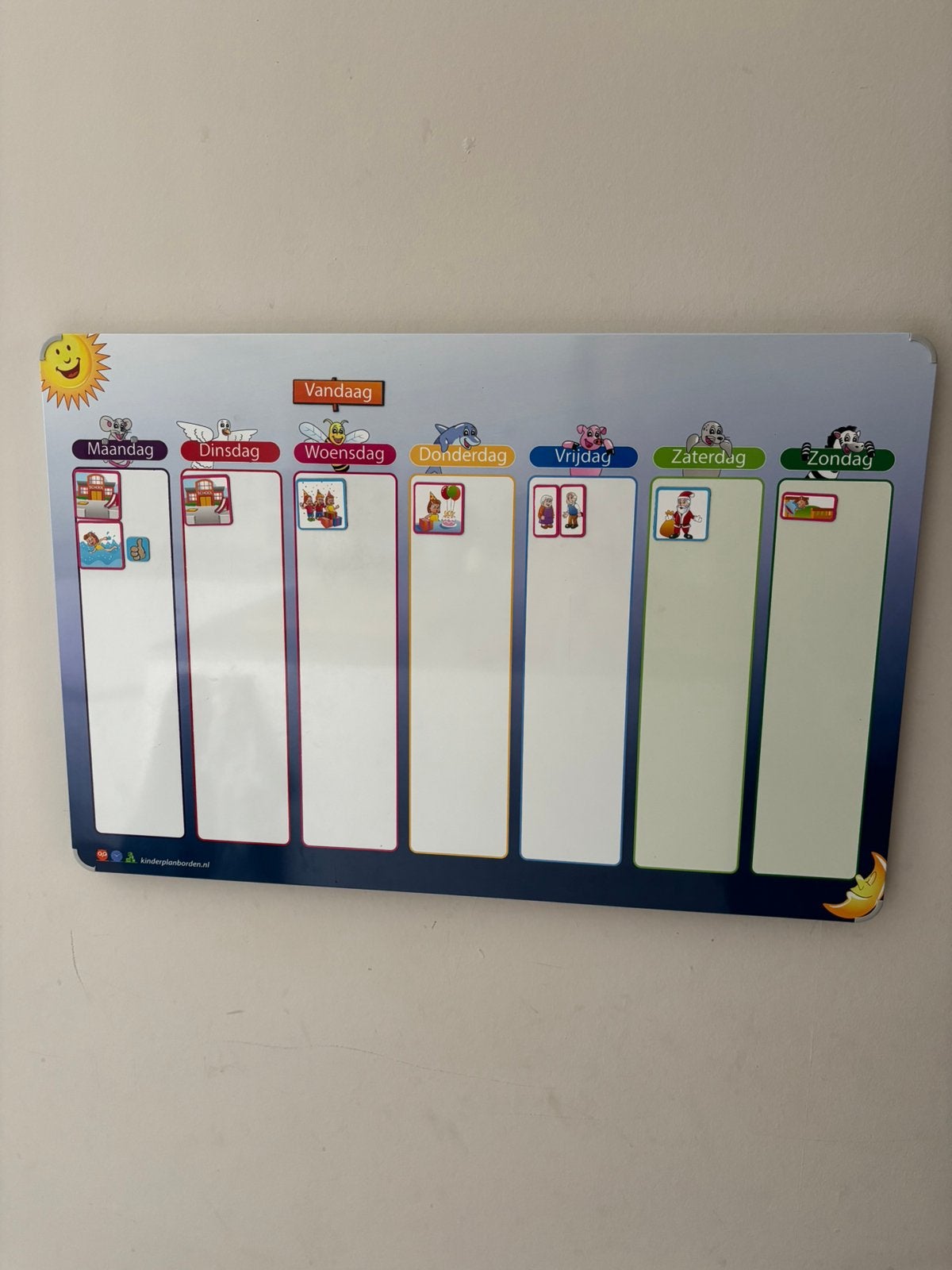 Planbord, Ophalen, Zo goed als nieuw