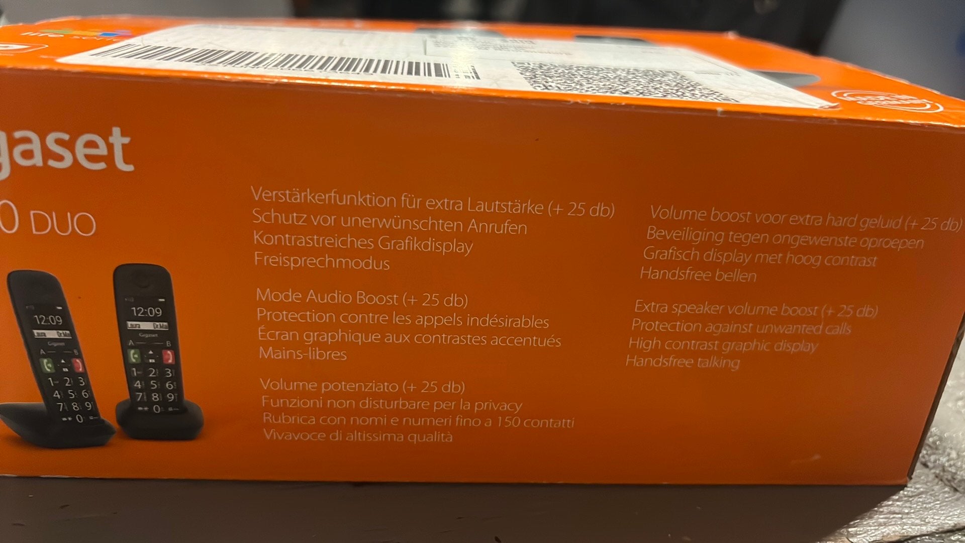 Gigaset E290 Duo, Ophalen of Verzenden, 1 handset