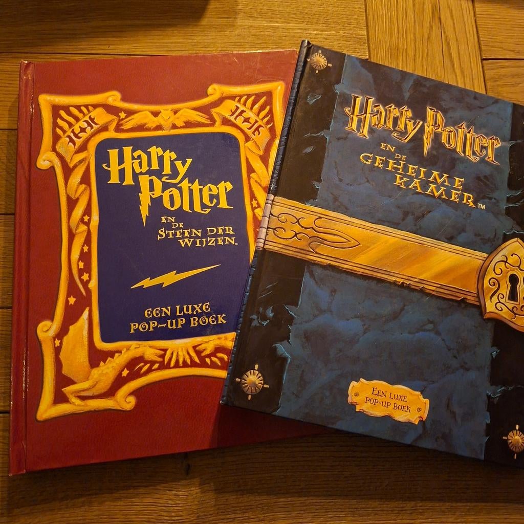 Harry Potter pop-up boeken: Steen der Wijzen & Geheime Kamer, Ophalen of Verzenden