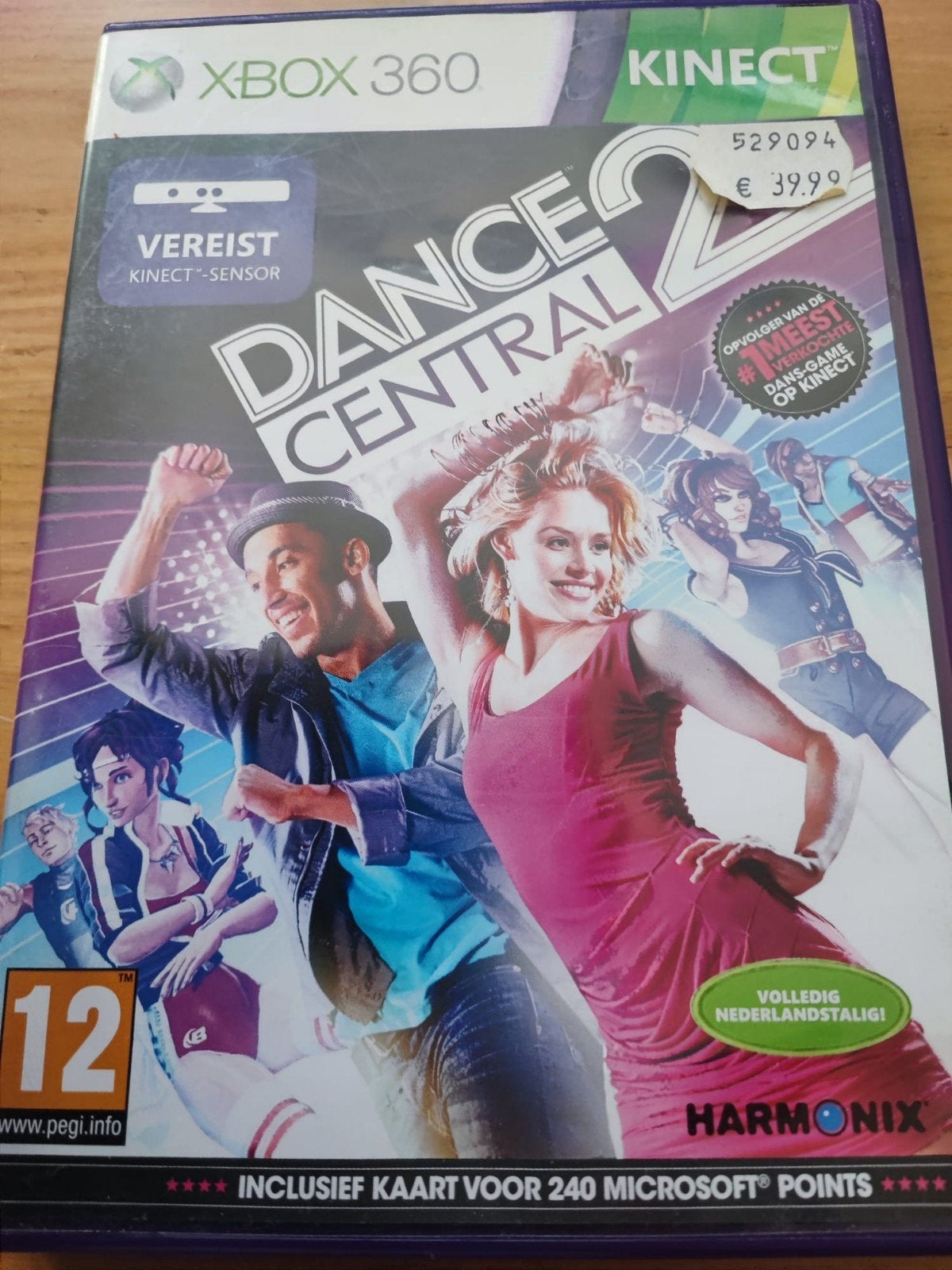 Dance Central 2 Xbox 360 Kinect - Dansgame, Spelcomputers en Games, Games | Xbox 360, Muziek, Gebruikt, 2 spelers, Eén computer