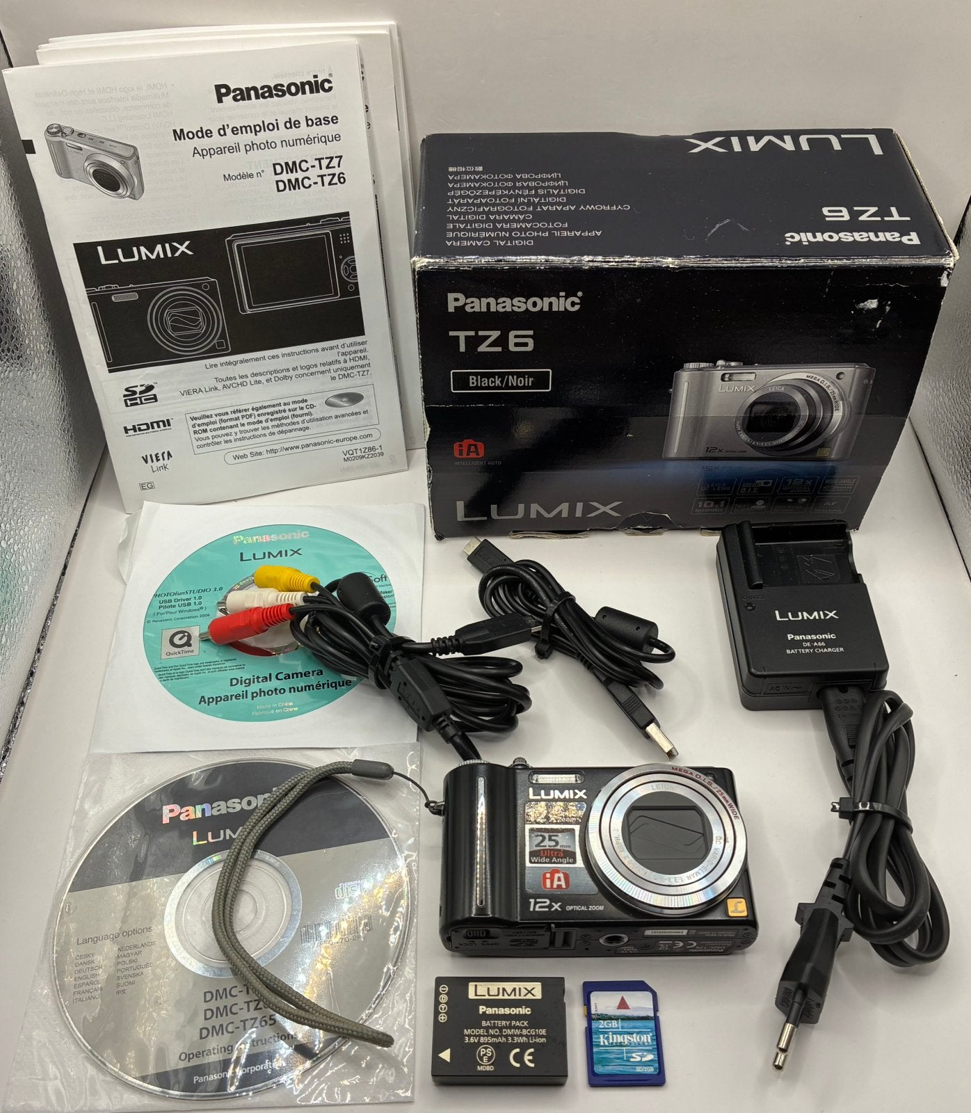 Panasonic Lumix DMC-TZ6 - compact camera, Ophalen of Verzenden, Zo goed als nieuw, Overige Merken, 8 keer of meer