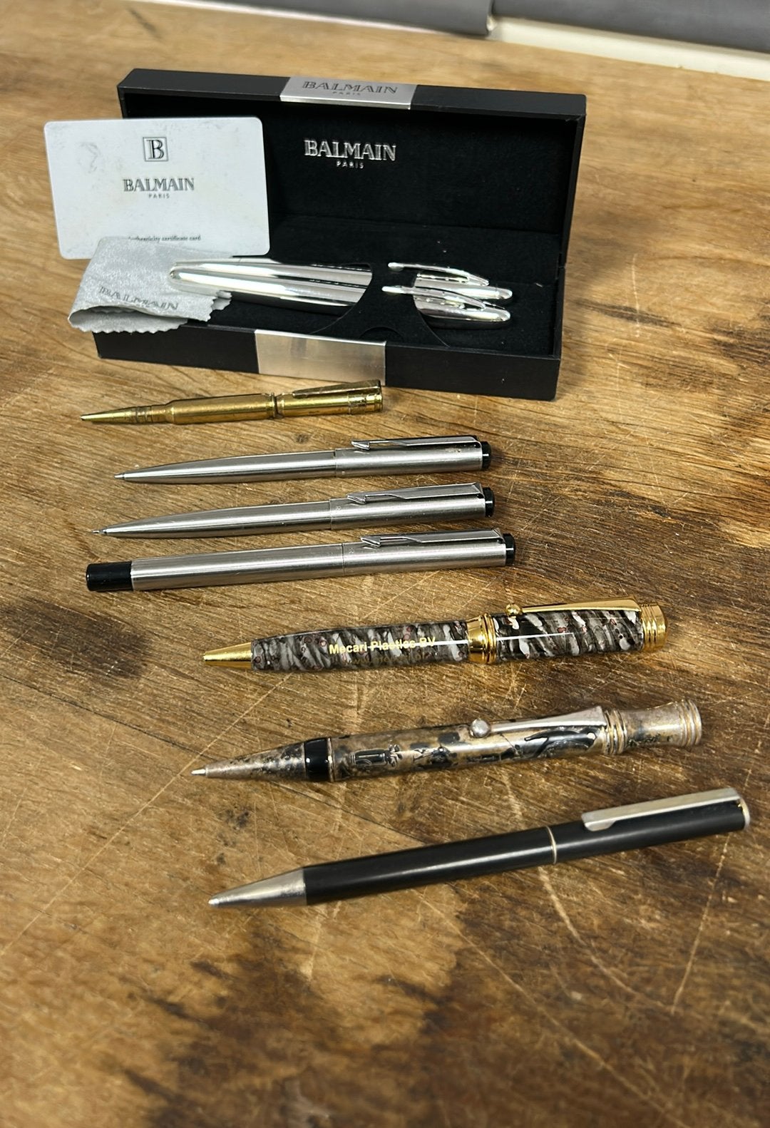 Verzameling vsn 9 exclusieve pennen., Ophalen of Verzenden, Zo goed als nieuw, Balpen, Overige merken