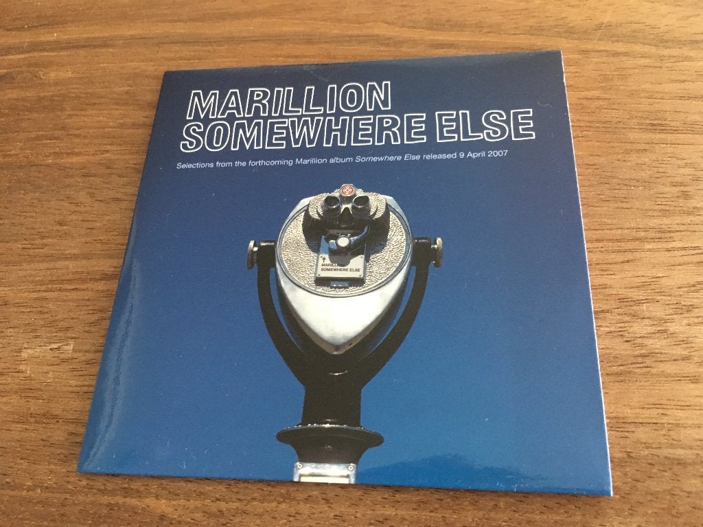 Cd Promo Marillion Somewhere Else 6 Track Sampler NIEUW, Cd's en Dvd's, Progressive Rock, Ophalen of Verzenden, Promo, Nieuw in verpakking