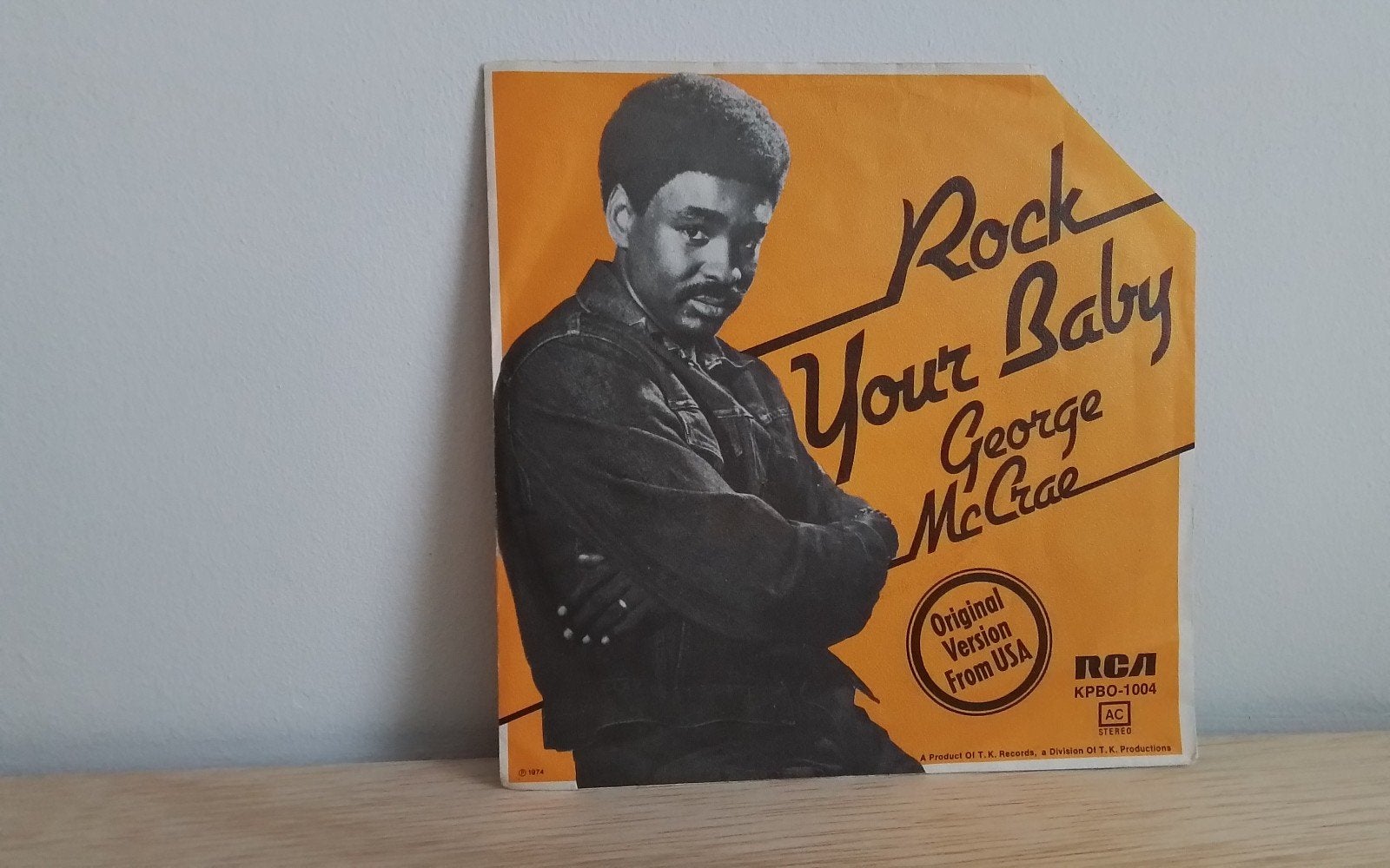 George McCrae - rock your baby, Cd's en Dvd's, Vinyl Singles, Ophalen of Verzenden, Gebruikt, Pop