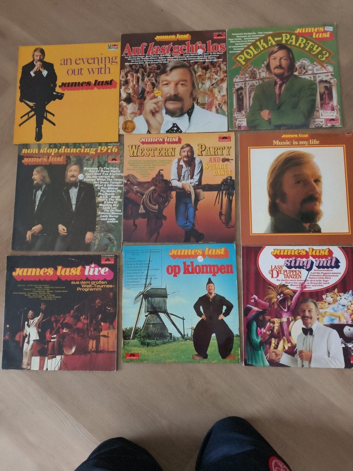 James Last LP collectie - 9 albums, LP, Gebruikt, Pop, Ophalen of Verzenden