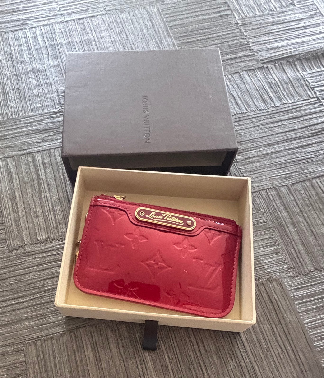 Louis Vuitton mapje sleutelhanger, Overige typen, Mi, Mi, Ophalen of Verzenden
