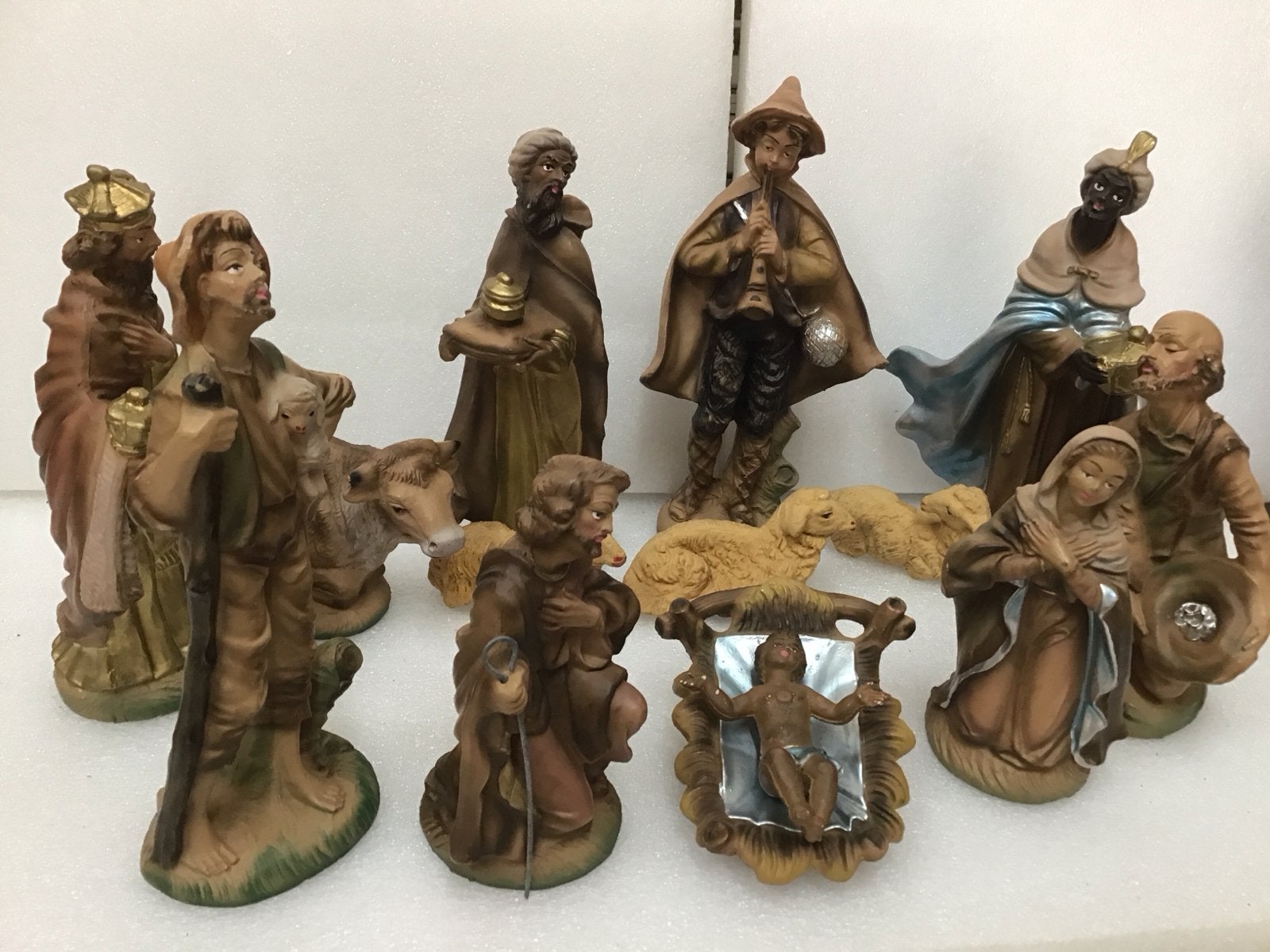 Kerststal Beeldenset - Made in Italy, Ophalen of Verzenden, Gebruikt
