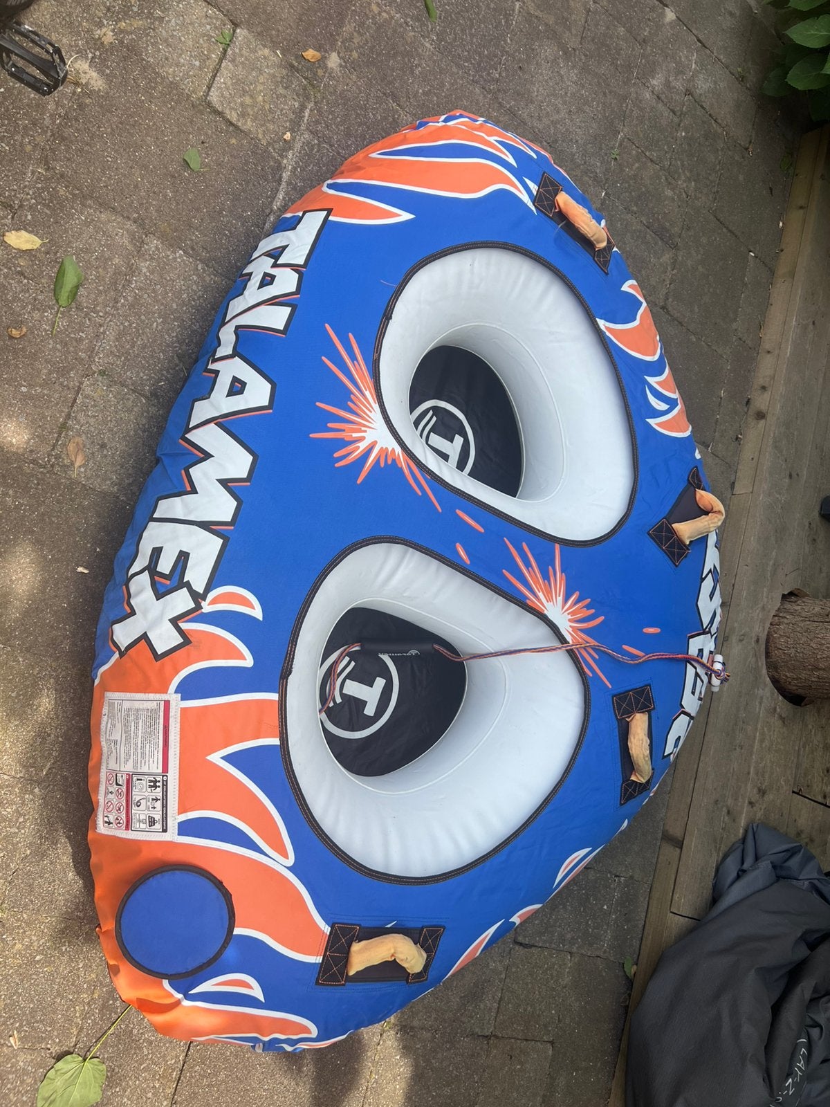 Talamex 2Fast Funtube, Watersport en Boten, Waterski's, Ophalen, Zo goed als nieuw, Funband of Funtube