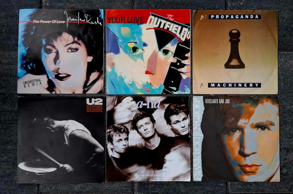 Collectie van 70 pop en rock singles jaren '70 en '80, Cd's en Dvd's, Vinyl Singles, Ophalen of Verzenden, Gebruikt, 7 inch, Pop