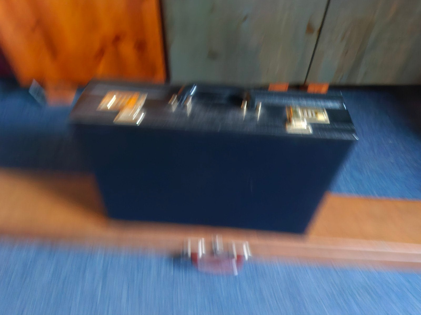 Nette aktekoffer met cijferslot, Overige materialen, Gebruikt, 50 tot 60 cm, Slot