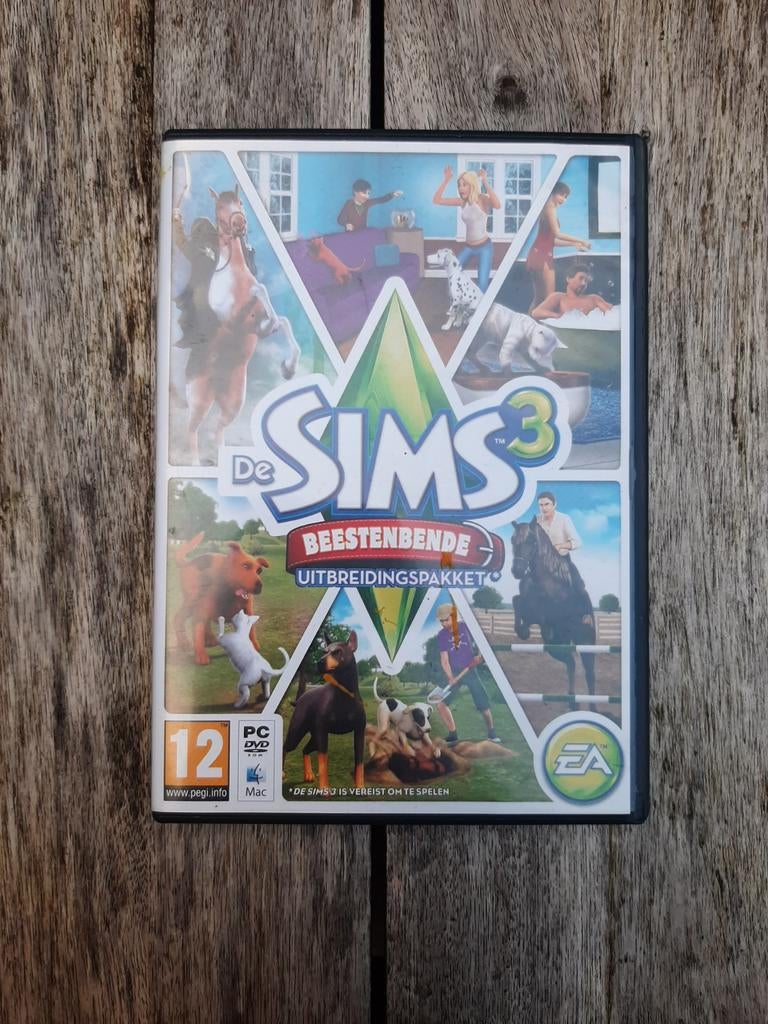De sims 3 beestenbende pc game computer spel, Spelcomputers en Games, Games | Pc, 1 speler, Ophalen of Verzenden, Zo goed als nieuw