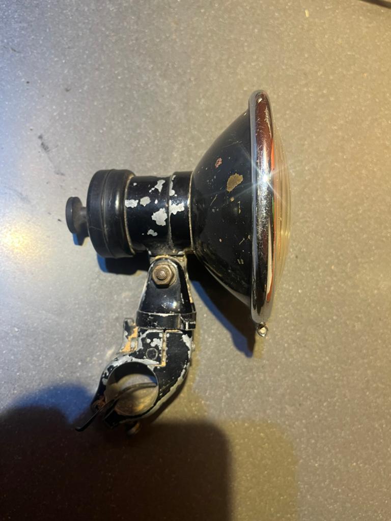 Hella oldtimer zoeklamp. Motor auto wehrmacht, Ophalen of Verzenden, Nvt, Nvt, Nvt