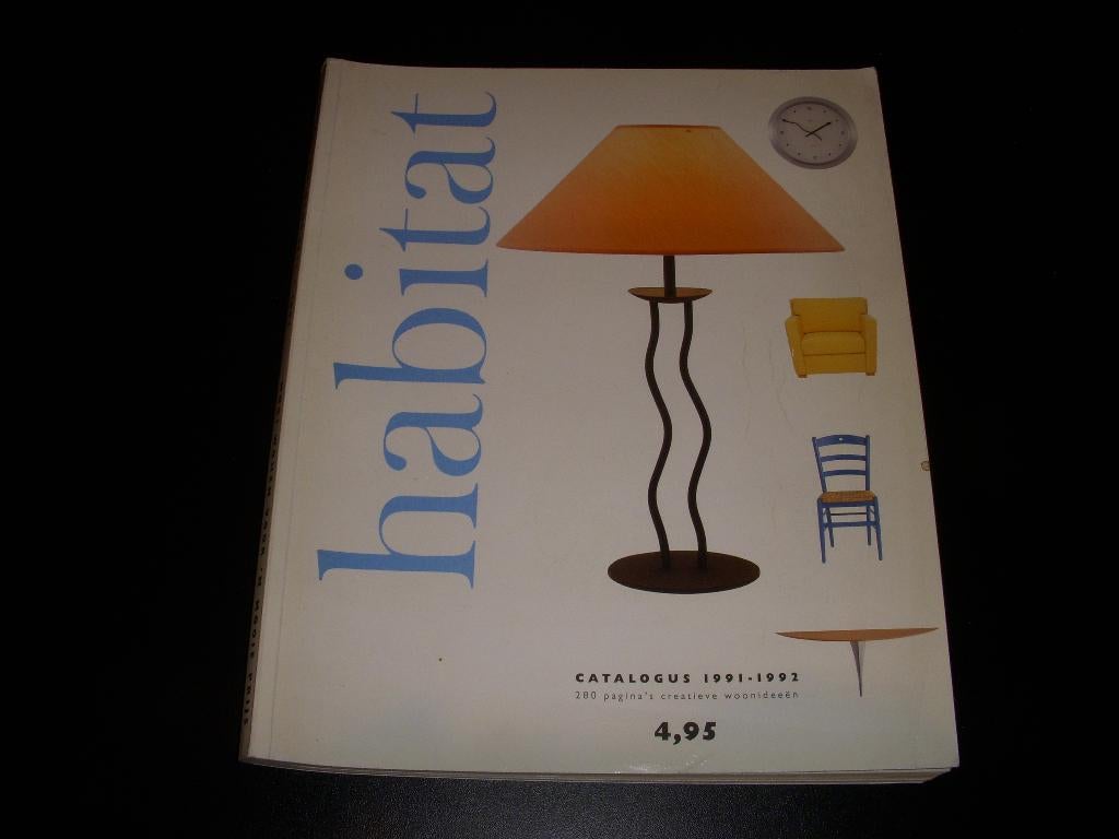 Catalogus van meubelketen ' Habitat ' 1991-1992, Gelezen, Ophalen of Verzenden, Habitat meubels, Catalogus