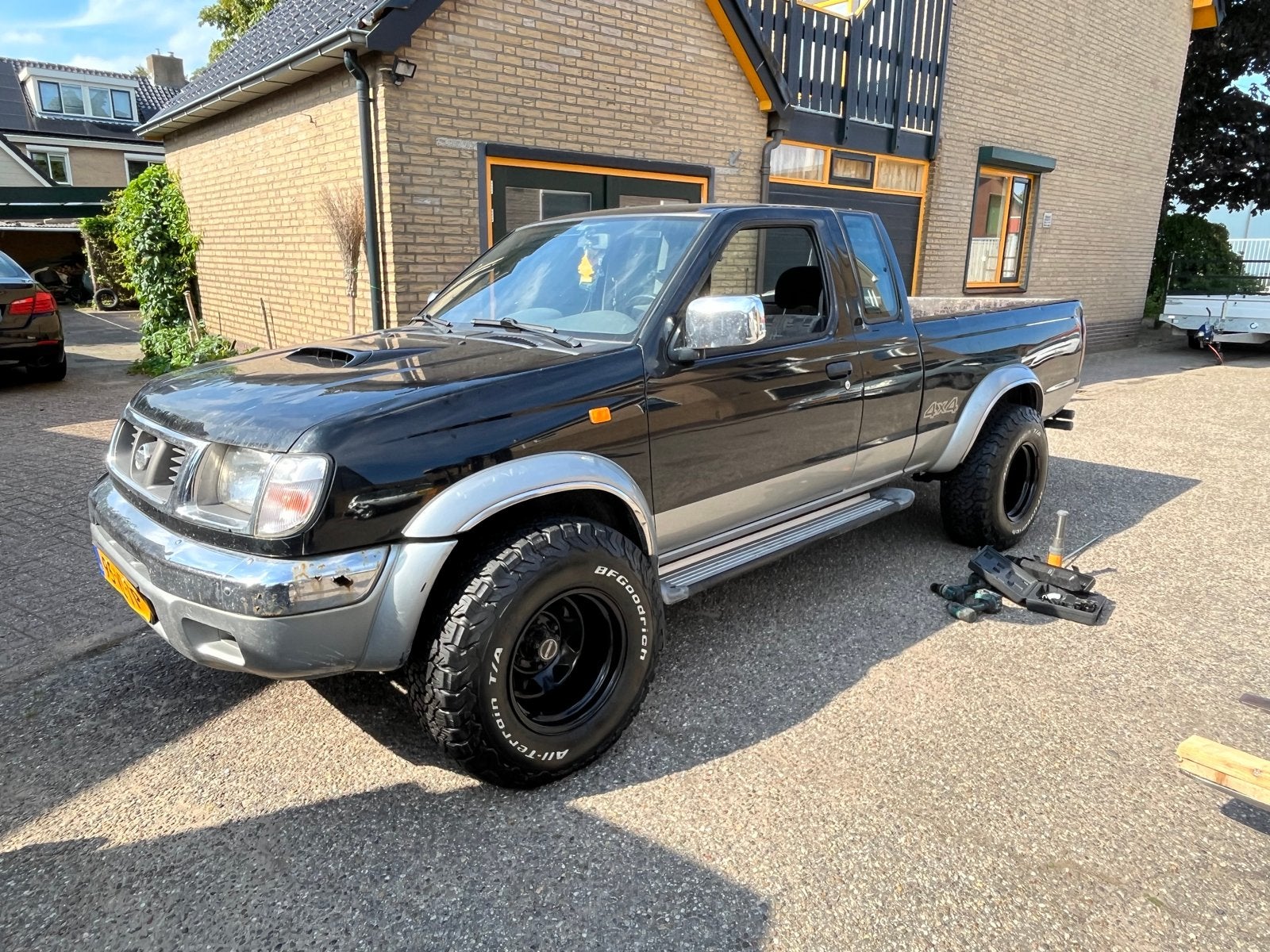 BFGoodrich All-Terrain T/A banden met velgen, Auto-onderdelen, Gebruikt, 15 inch, Banden en Velgen, Ophalen of Verzenden