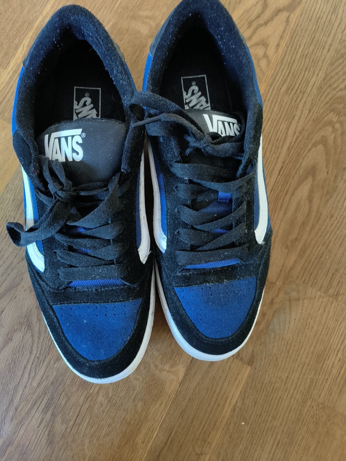 Vans Sneakers - Blauw/Zwart - Maat 46, Ophalen, Blauw, Vans, Sneakers of Gympen