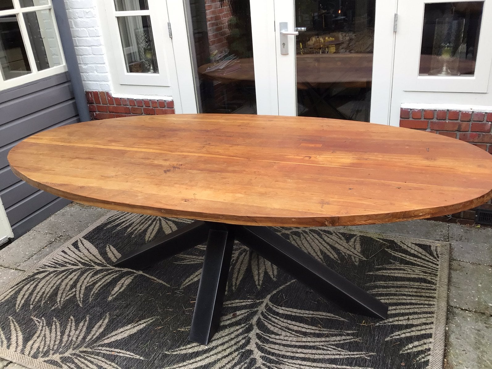 Mooie groote eet tafel tekoop  is al uit elkaar gehaald. !!!, Ophalen, 200 cm of meer, 50 tot 100 cm, Zo goed als nieuw