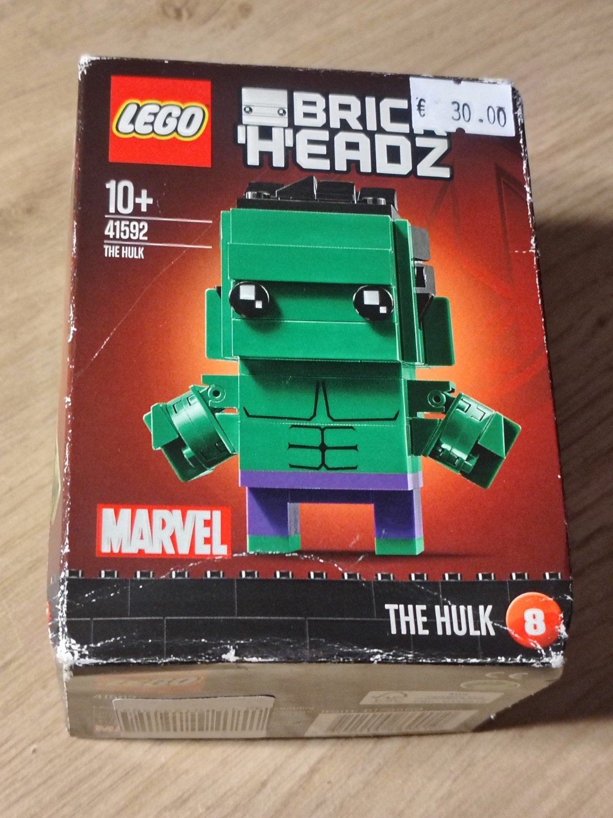 LEGO BrickHeadz 41592 The Hulk NIEUW, Ophalen of Verzenden, Nieuw