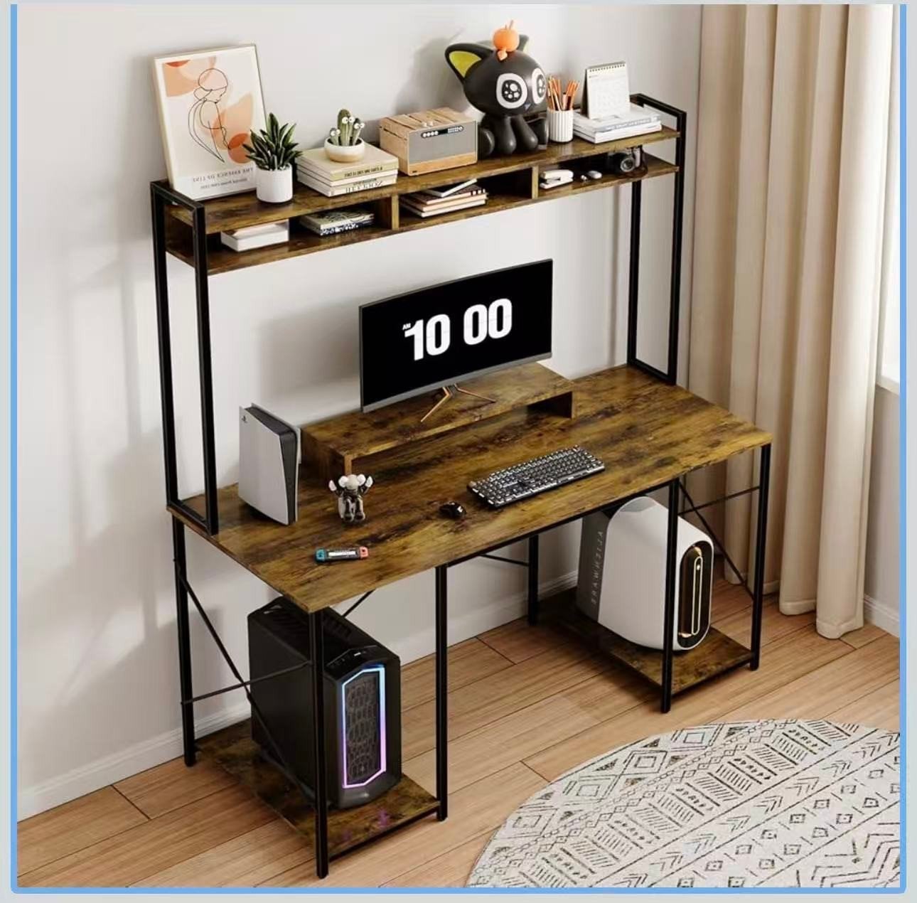 nieuw in doos. tafel met rek boven, Ophalen, Nieuw