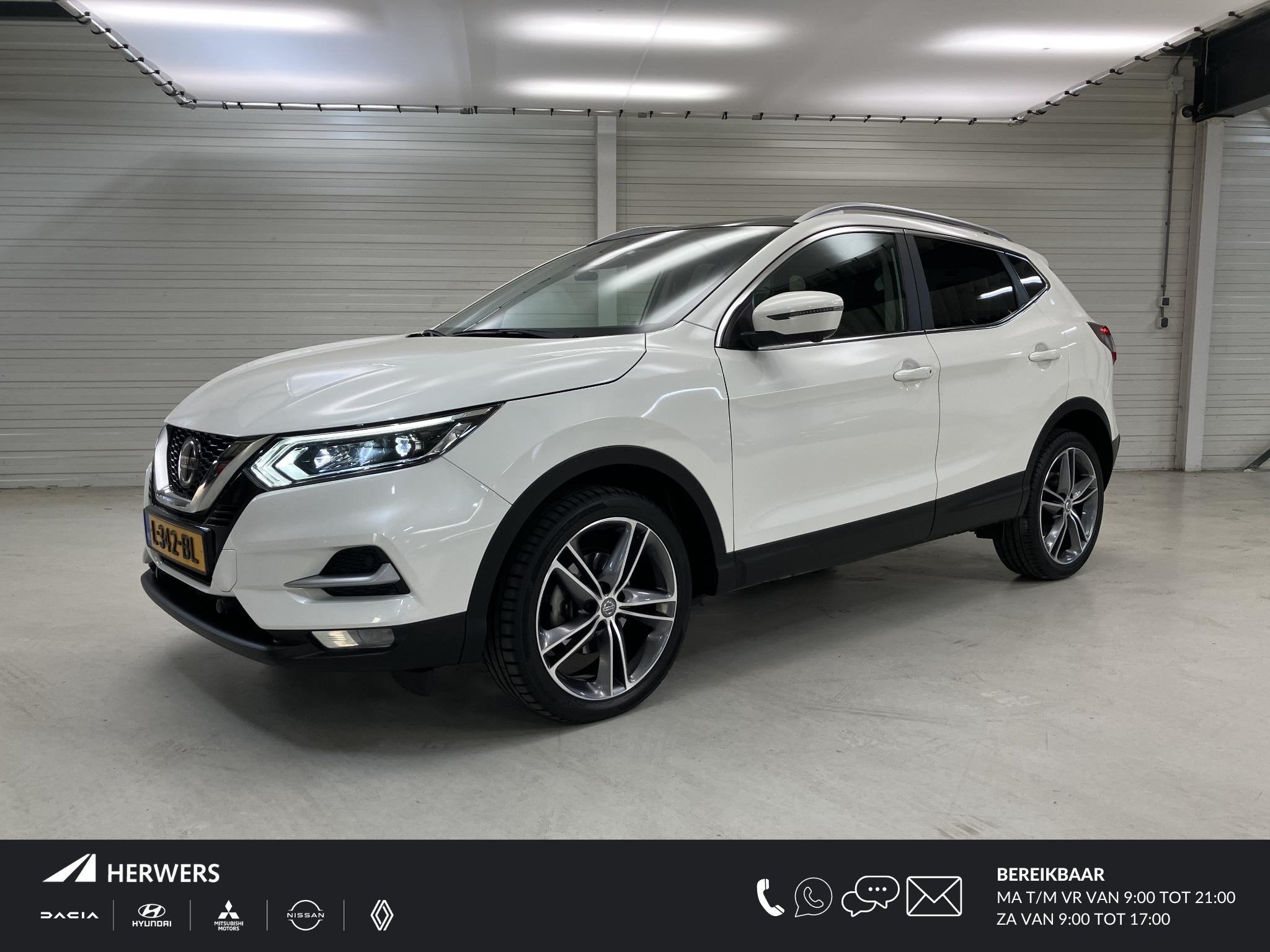 Nissan Qashqai 1.3 DIG-T Premium Edition / Lederen Bekleding, Auto's, Nissan, Voorwielaandrijving, 687 kg, Gebruikt, 4 cilinders