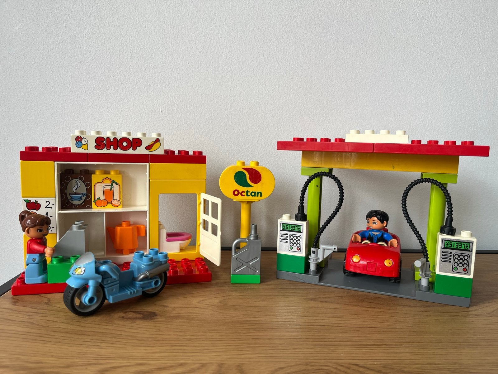 LEGO Duplo 6171 Benzinestation vintage, Ophalen of Verzenden, Zo goed als nieuw, Overige merken